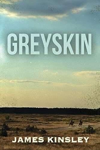 The front cover for Greyskin by James Kinsley