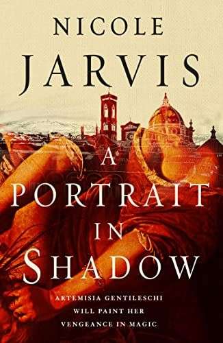 The front cover for a Portrait in Shadow by Nicole Jarvis