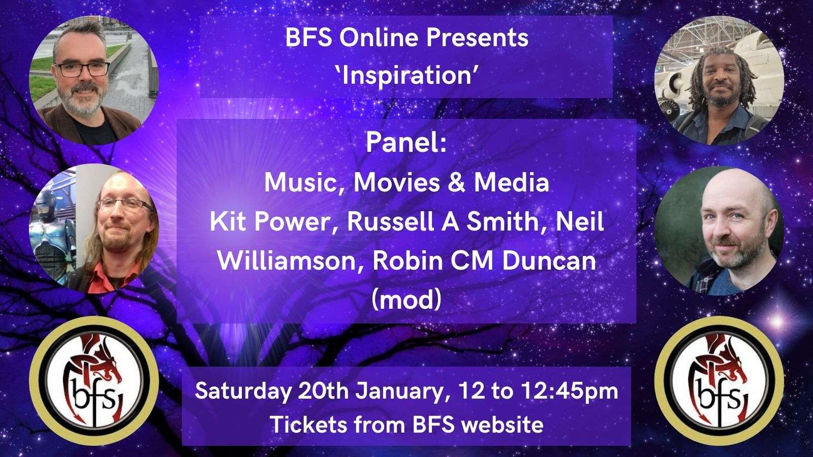 BFS Online: Inspiration – Music, Movies & Media