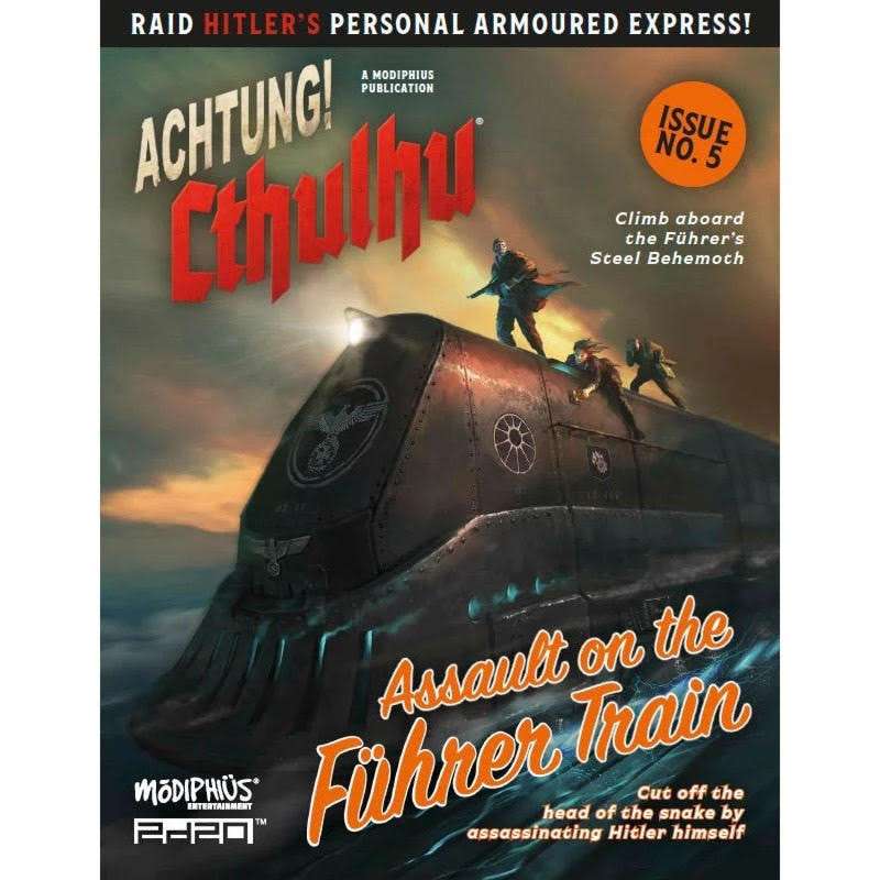 Achtung! Cthulhu 2d20: Assault of the Furhers Train. RPG Review