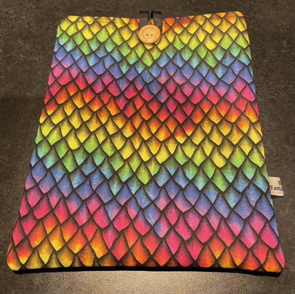 Rainbow Dragon Scales Book Sleeve