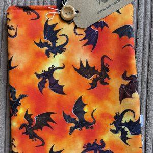 Fire & Fury Dragons Book Sleeve