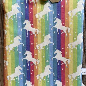 Unicorns & Rainbows Book Sleeve