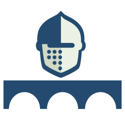 The logo for Guardbridge Books