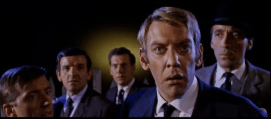 Christopher Lee, Donald Sutherland, Roy Castle, Alan Freeman, and Neil McCallum in Dr. Terror's House of Horrors (1965)