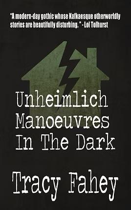 The cover of Unheimlich Manoeuvres in the Dark by Tracy Fahey