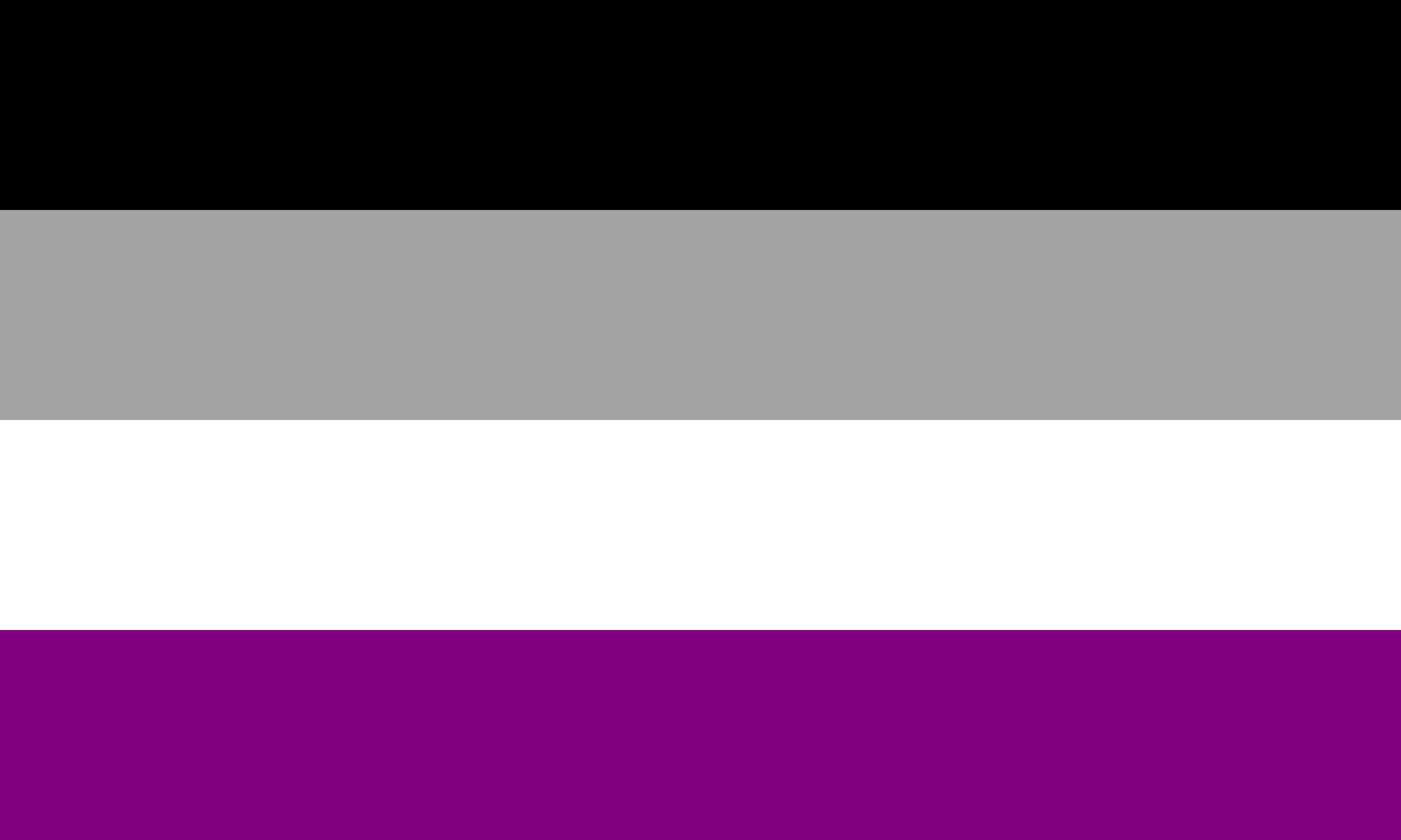 The asexual flag