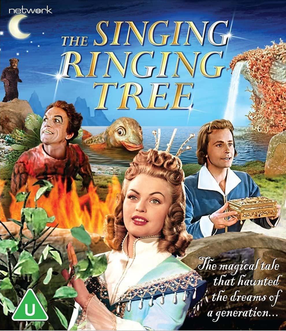 Cover of the Singing Ringing Tree blu ray showing the main cast