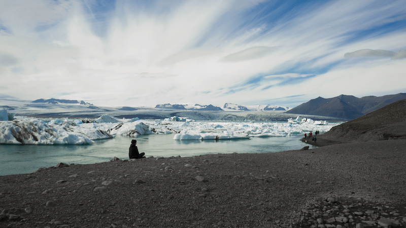 Greta Colombani in Iceland