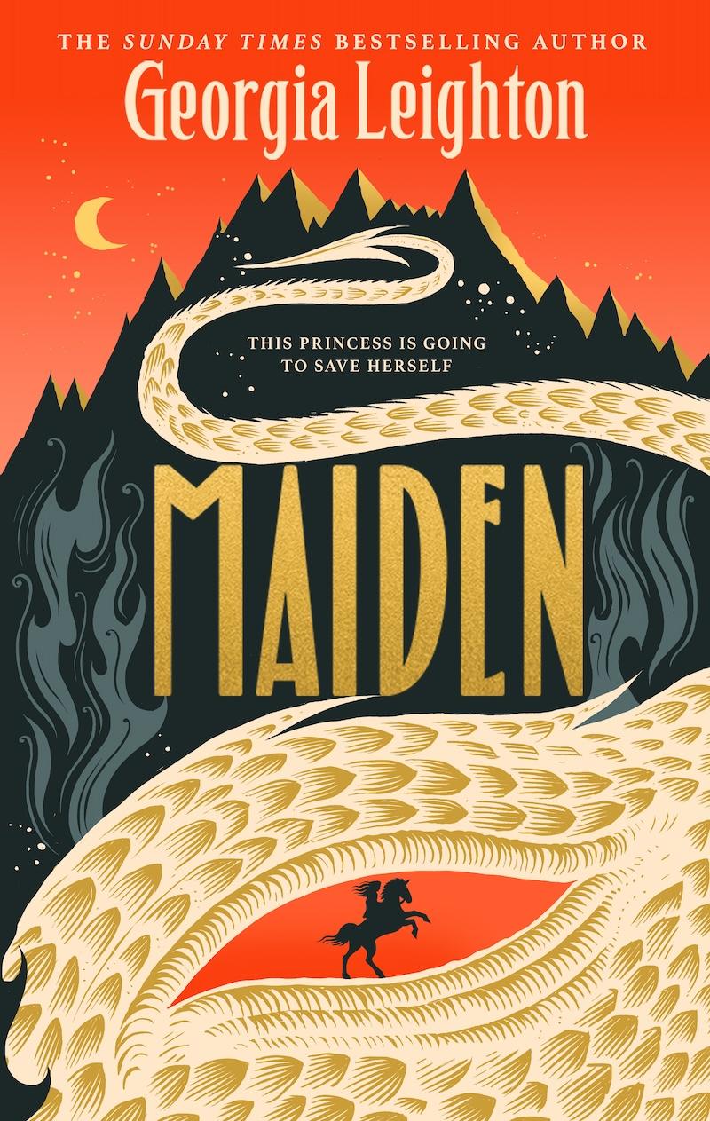 The book cover for Maiden by Georgia Leighton