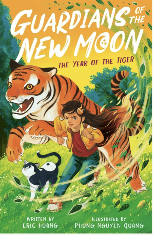 The cover of Guardians of the New Moon: The Year of the Tiger by Eric Huang