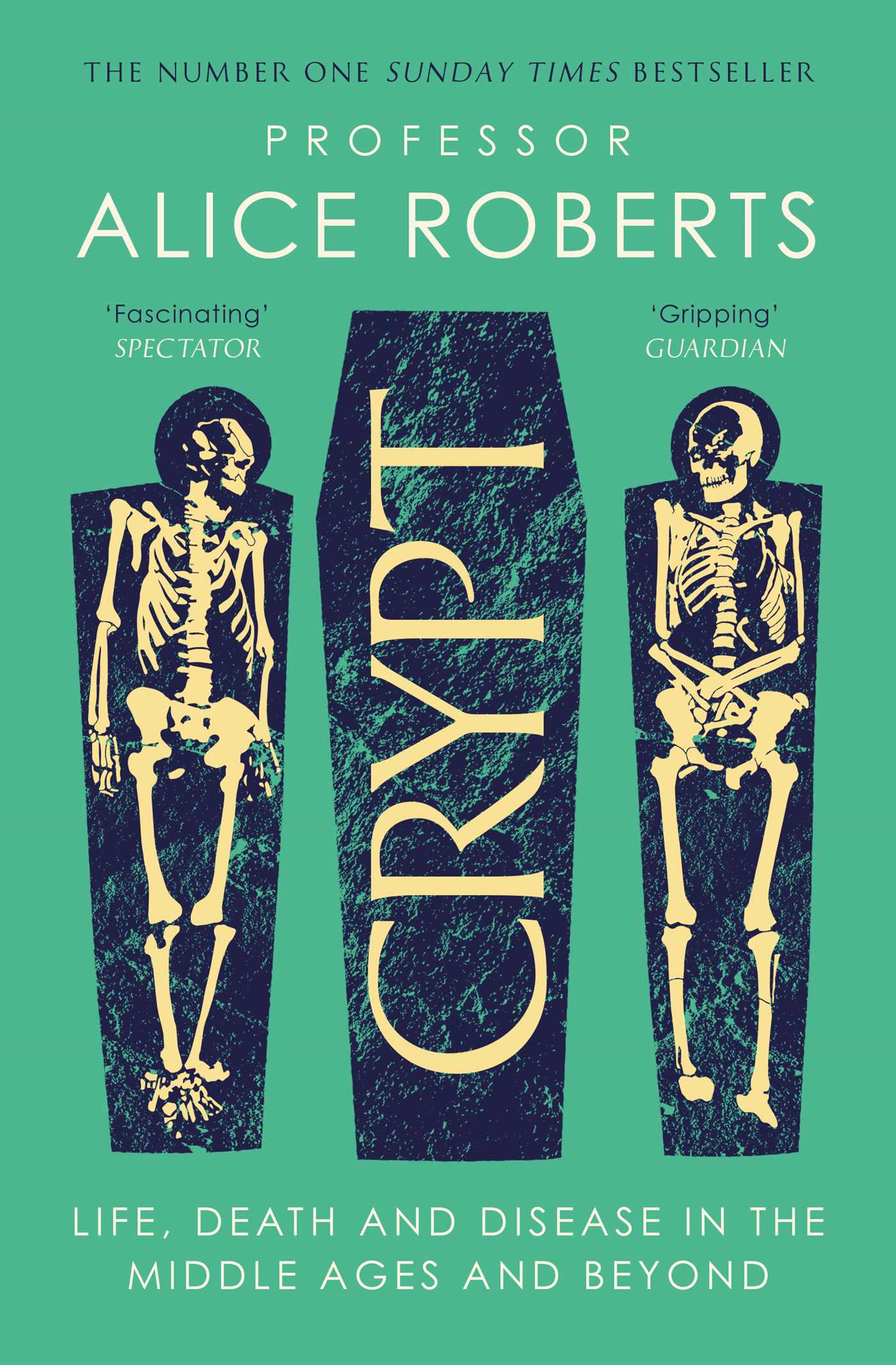 Cove row the book Crypt by Professor Alice Roberts