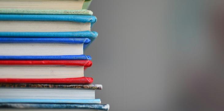 A pile of books