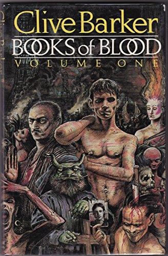 First edition cover of Clive Barker's Books of Blood vol 1
