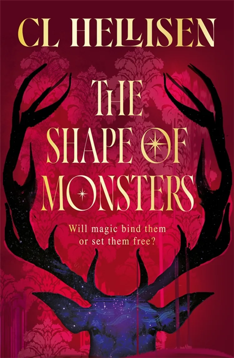 The cover of The Shape of Monsters by CL Hellisen