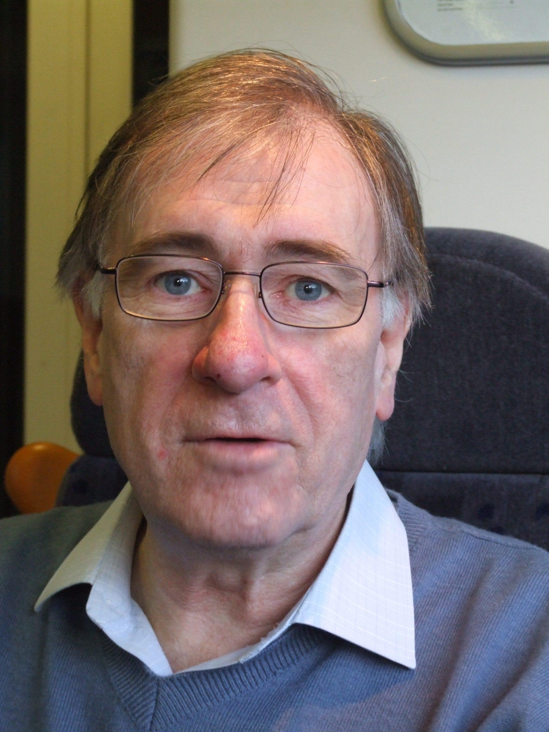 The late author Christopher Priest
