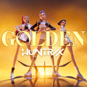 The cover of the single Golden by Huntrix