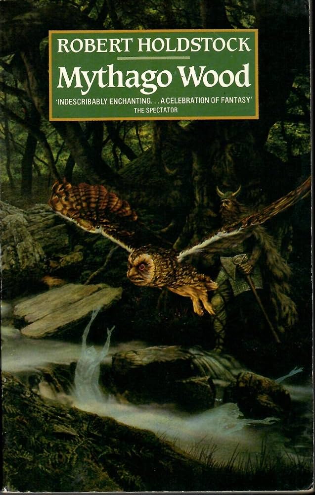 The cover of Robert Holdstock's Mythago Wood