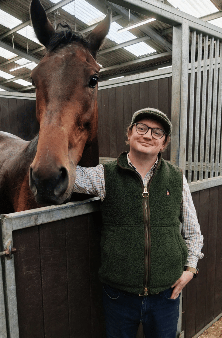Dan Satchwell with horse