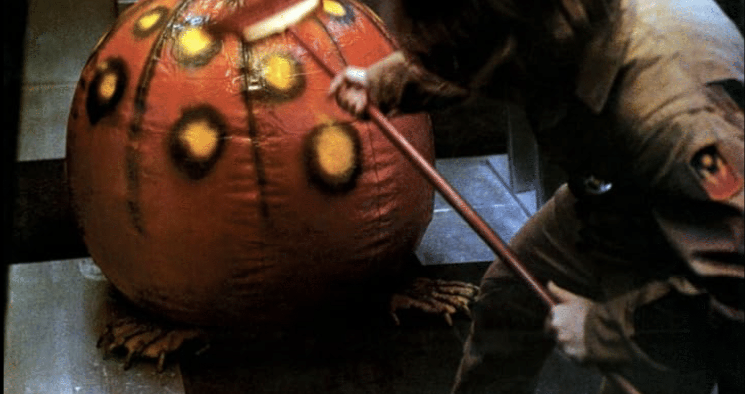 A scene from the 1974 film Dark Star