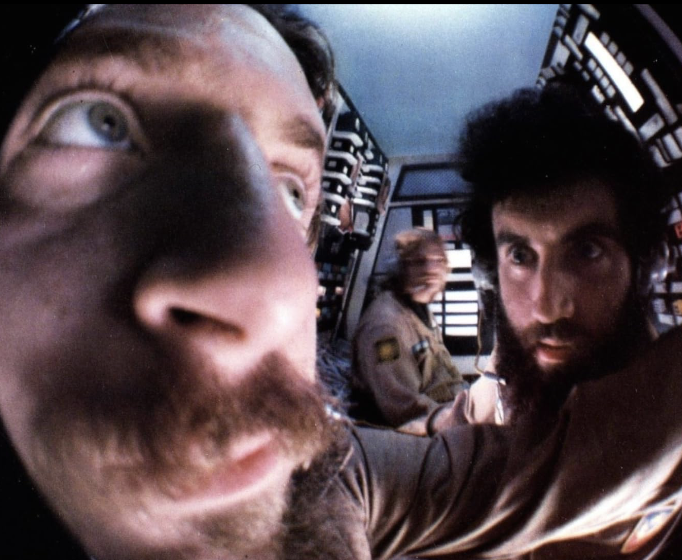 A scene from the 1974 film Dark Star