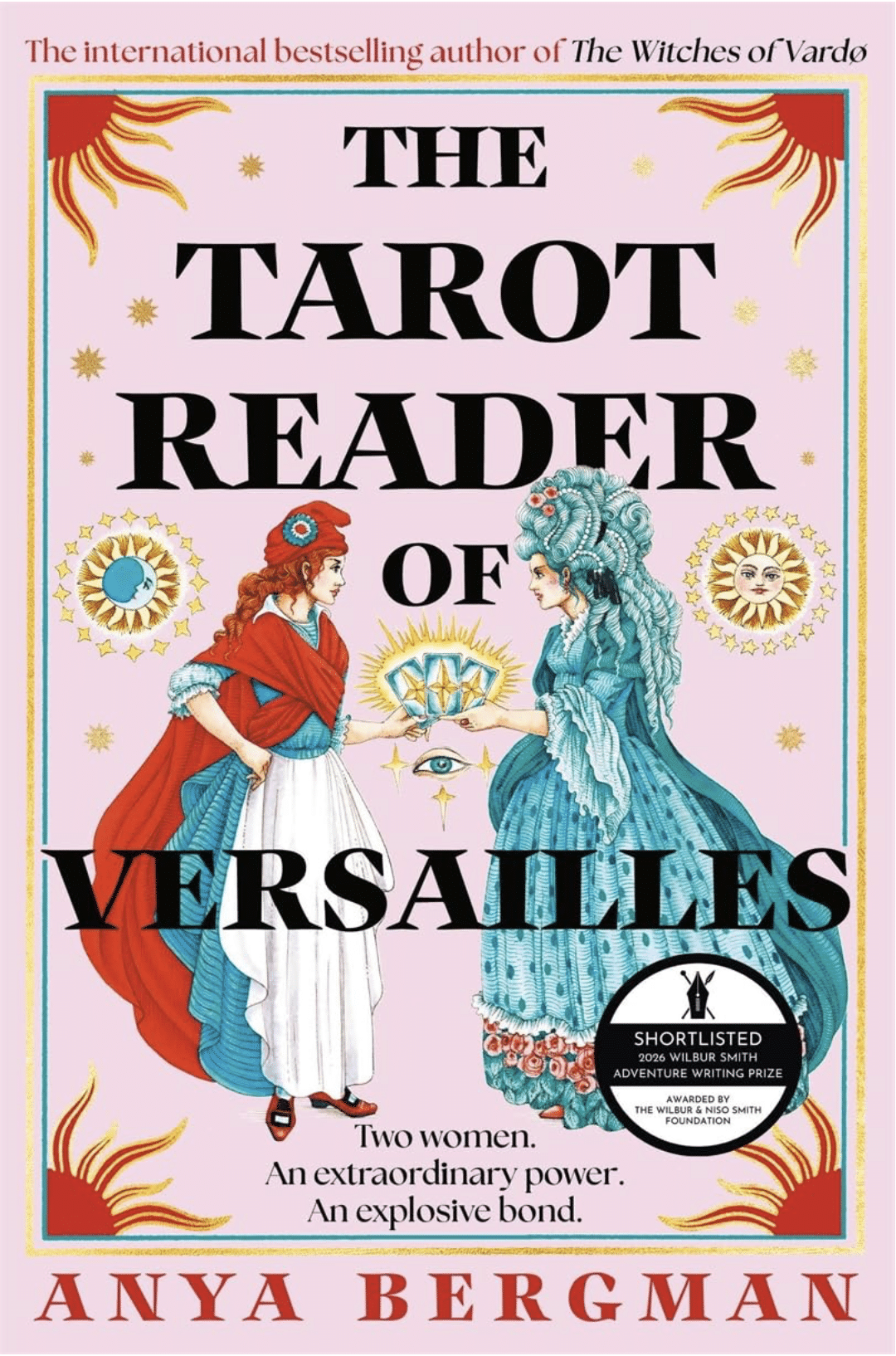 Cover of The Tarot Reader of Versailles by Anya Bergman