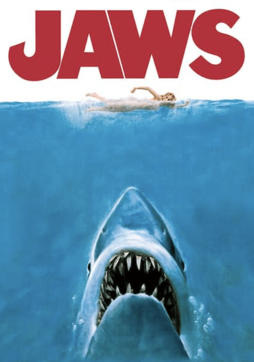 Film poster for Jaws (1975)