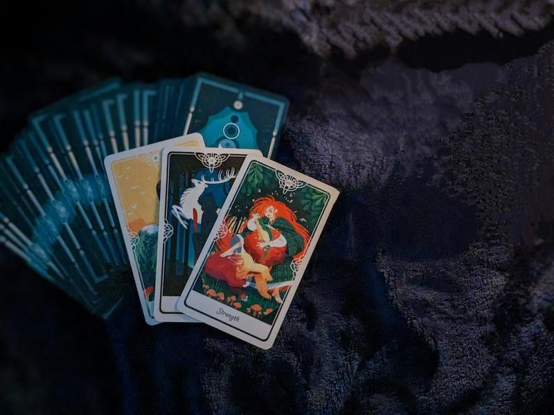 A selection of tarot cards